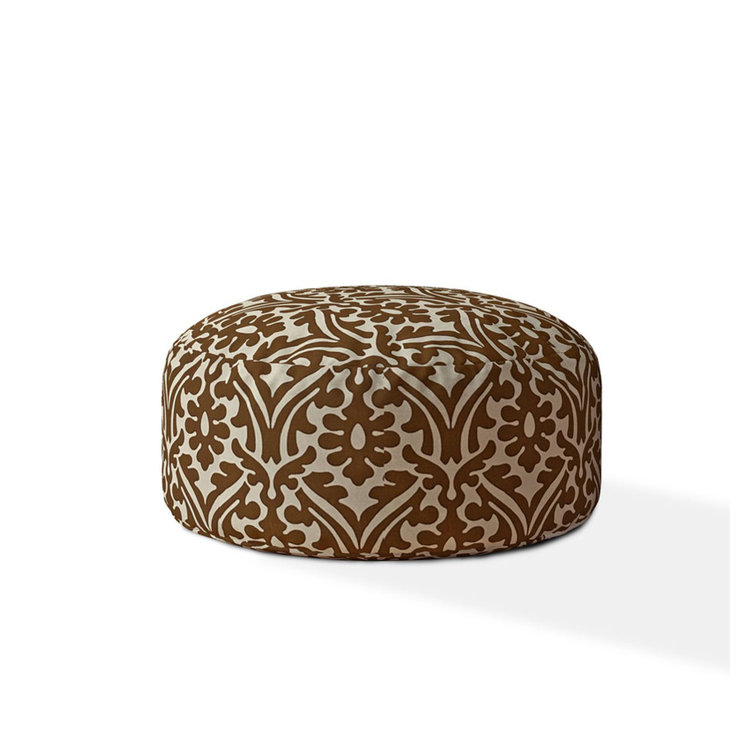 Bungalow Rose Upholstered Pouf Wayfair